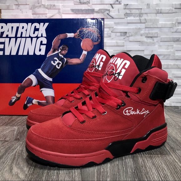 Ewing 33 Hi Red & Black OG VNDS With OG Box - Picture 3 of 16
